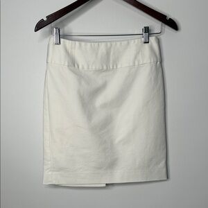 Banana Republic White Pencil Skirt Size 2